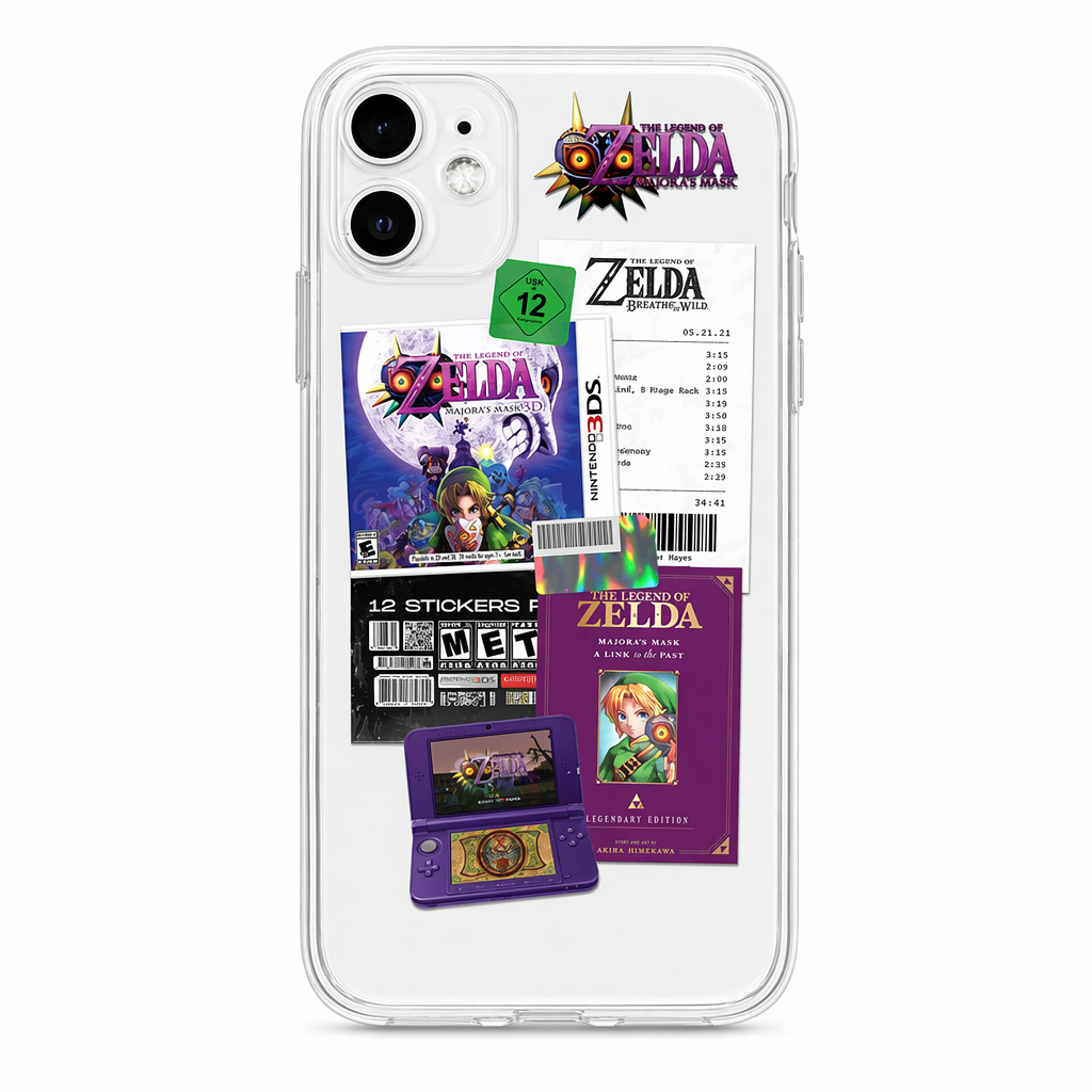 Retro Zelda iPhone Cases with Protection B