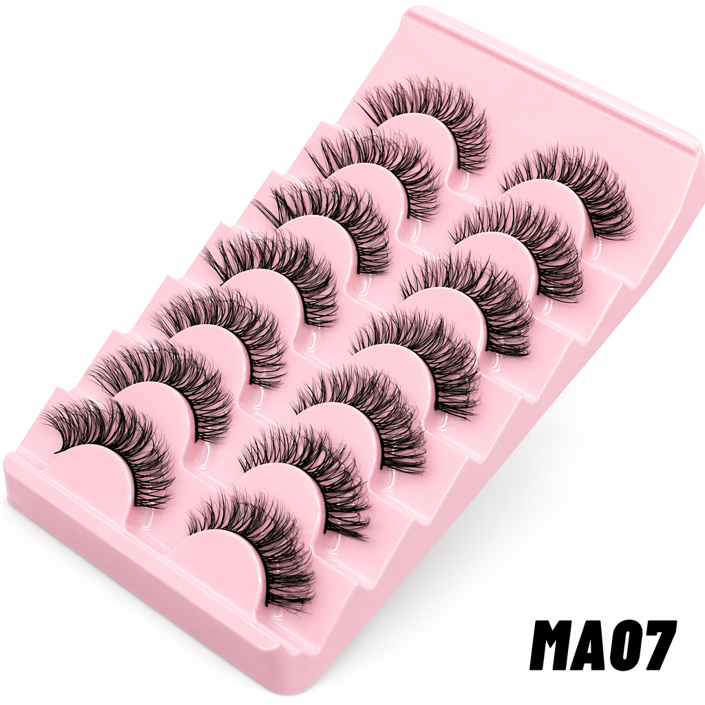 Fluttery Falsies Fit for a Queen 7Pairs-MA07