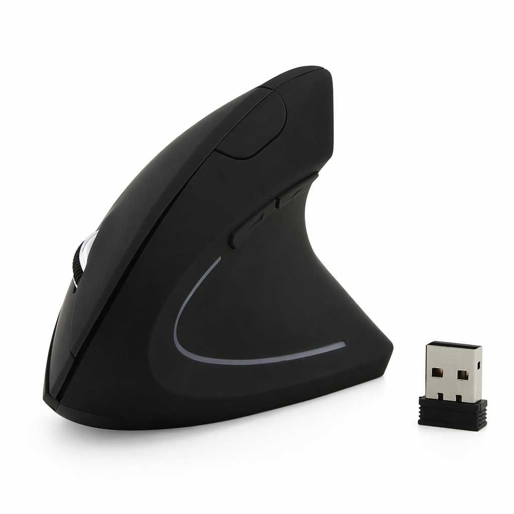 Ergonomic Vertical Mouse with 2.4G Wireless Connectivity Right Hand Mouse