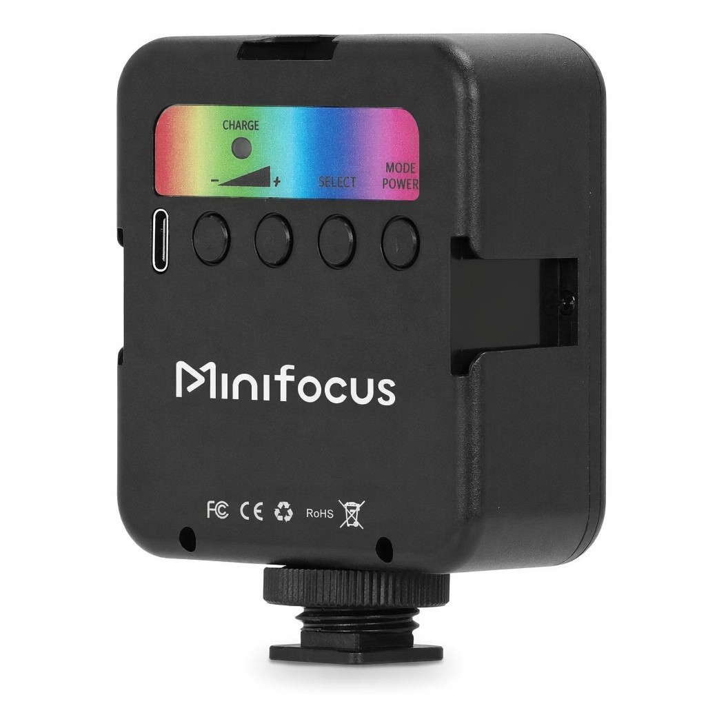 Compact Pocket RGB LED Camera Light Default