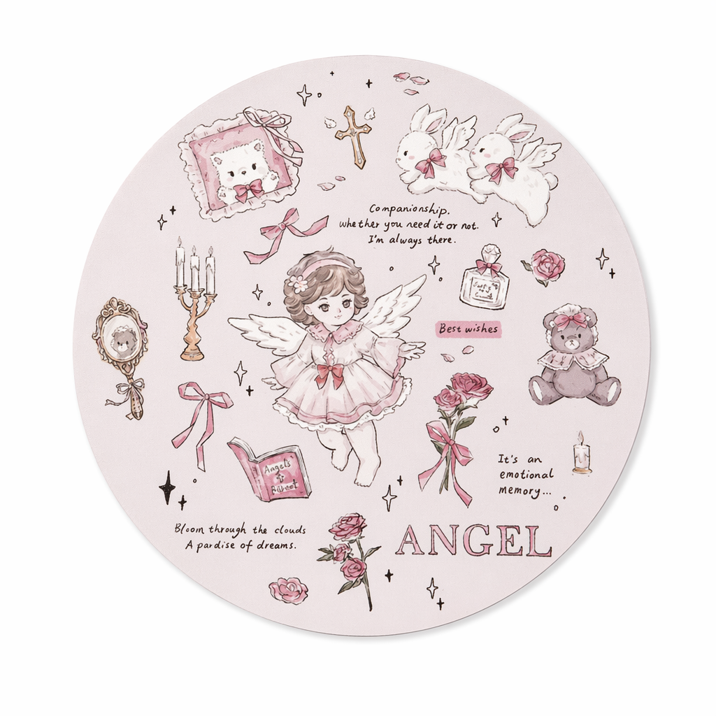 Aesthetic Animal Mouse Pad: Enchanted Sensory Bliss F