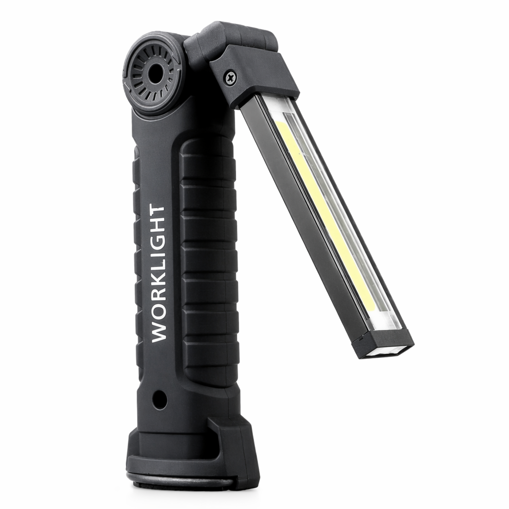 Magnetic Base Flashlight - Portable and Convenient Default