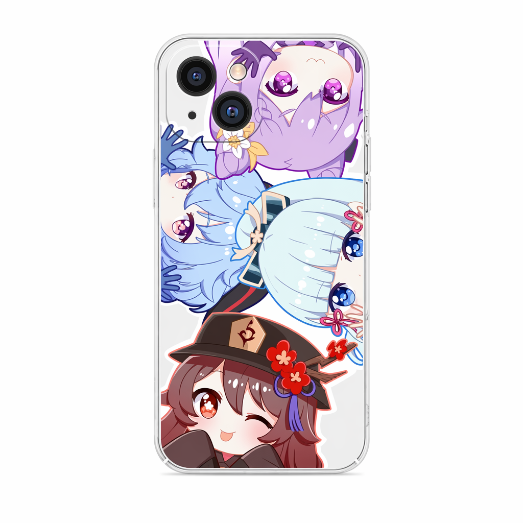 Genshin Impact Waifus Phone Case Default
