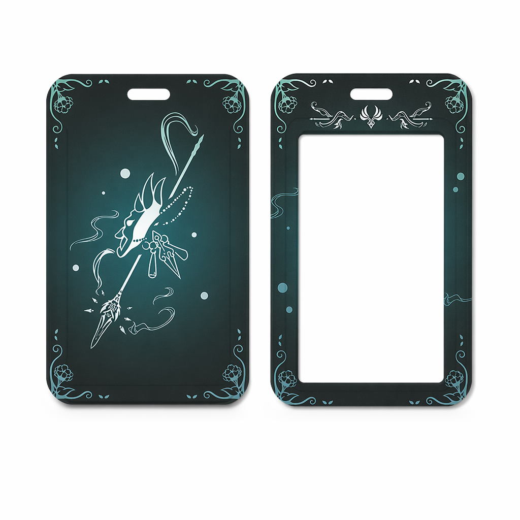 Genshin Impact Lanyard with Card Holder Xiao