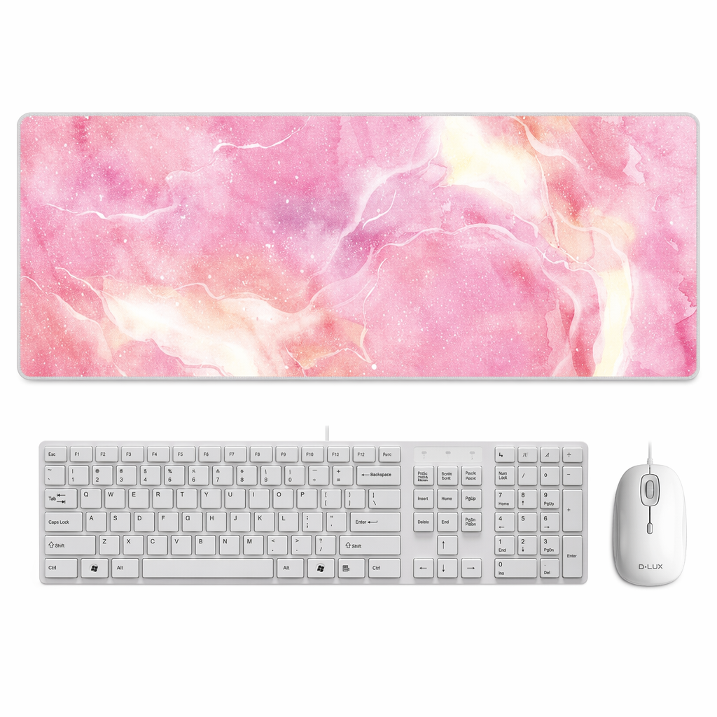 Large Marble Desk Pad for Gamers 3