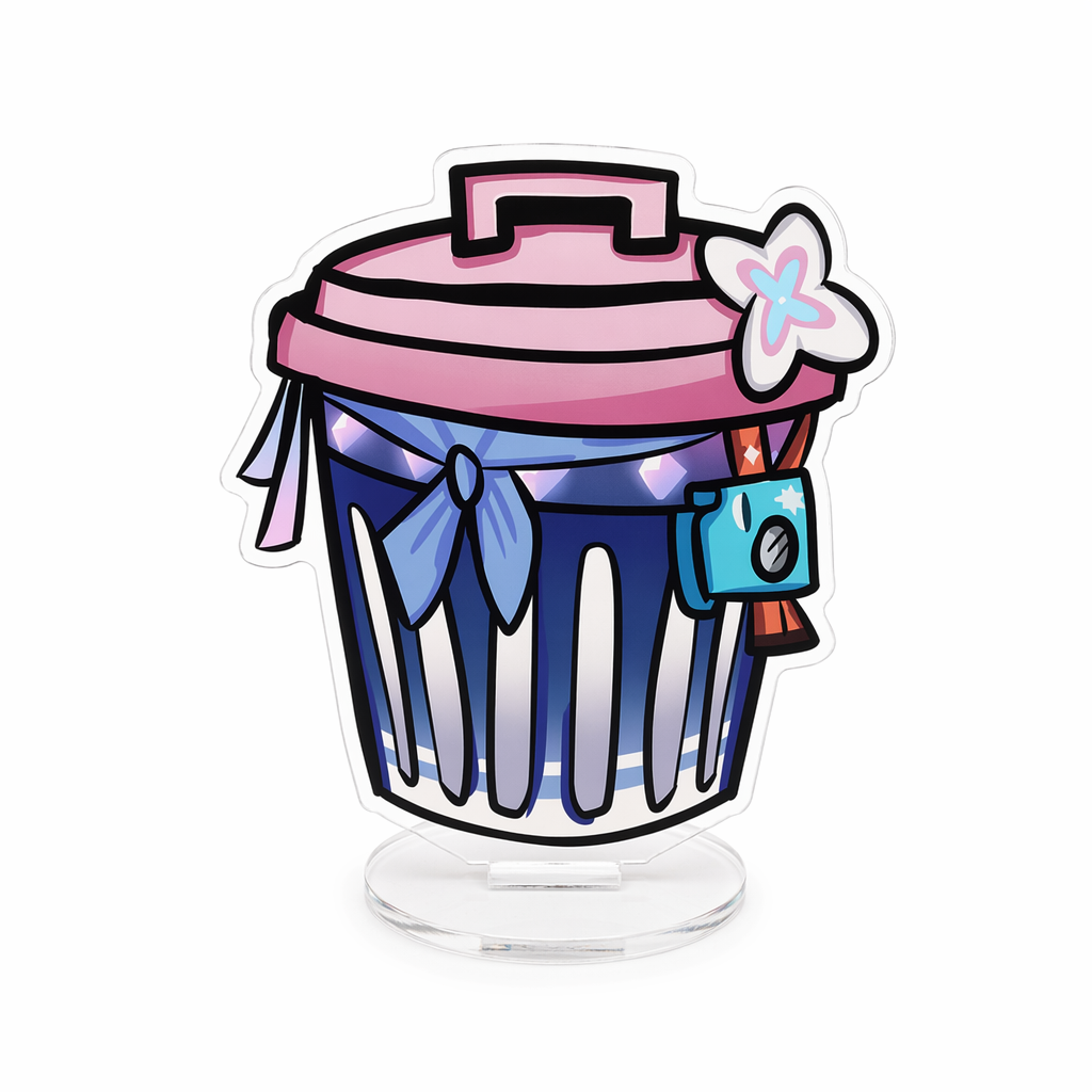 Honkai Star Rail Trash Can Standee March 7th