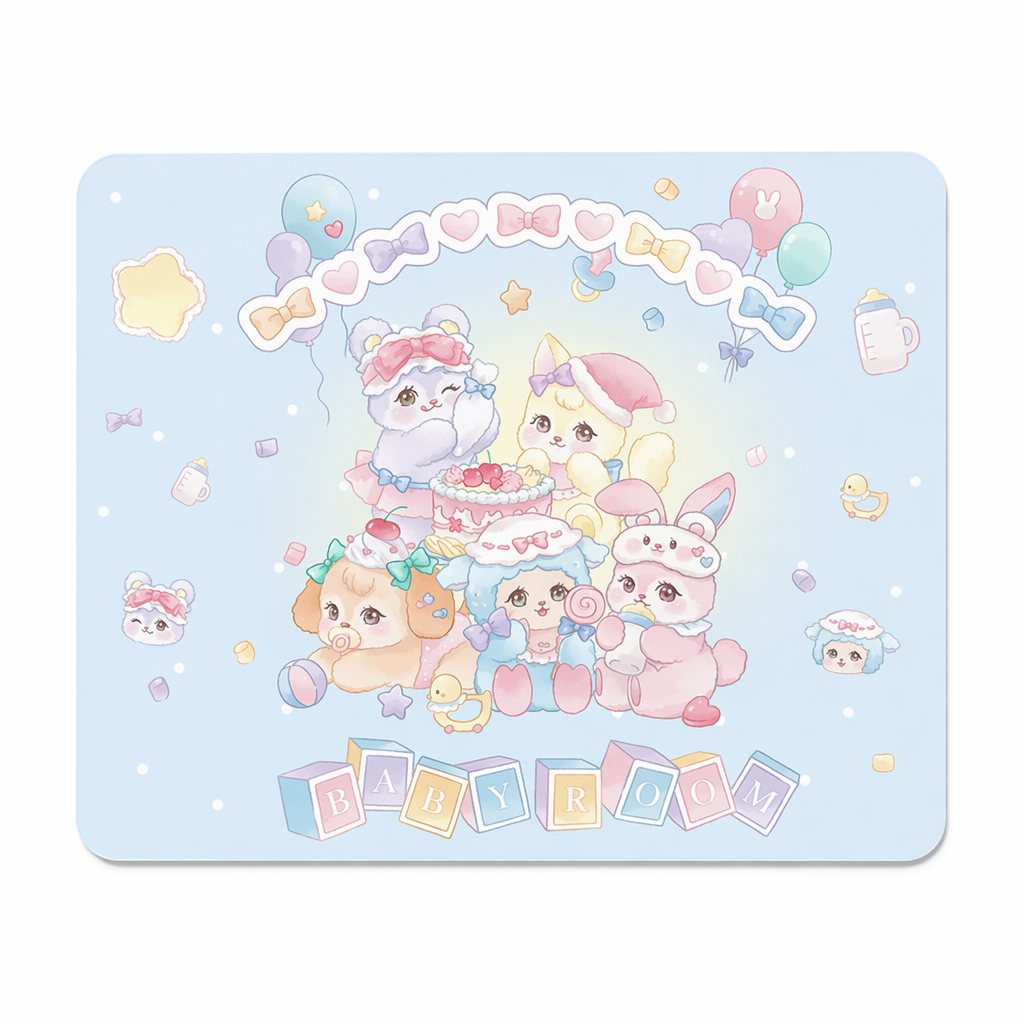Aesthetic Fairy Tale Mousepads: Enchanted Sensory Protection E