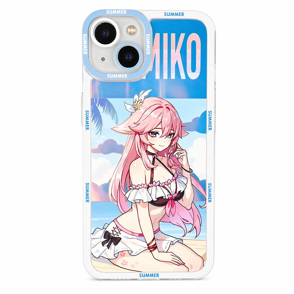 Genshin Impact Summer Phone Cases Yae Miko