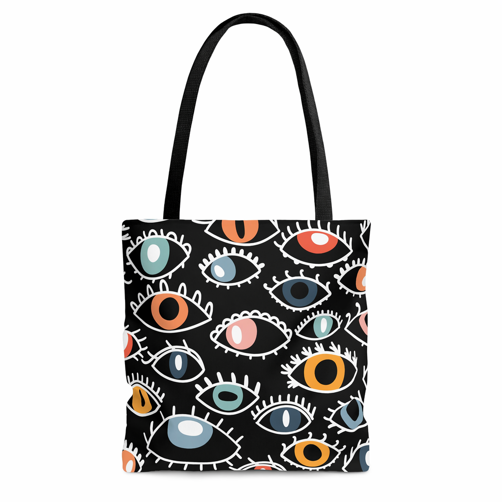 Medium Egyptian Eye Beach Tote Bag for Shopping Default