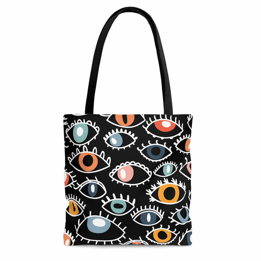 Medium Egyptian Eye Beach Tote Bag for Shopping Default
