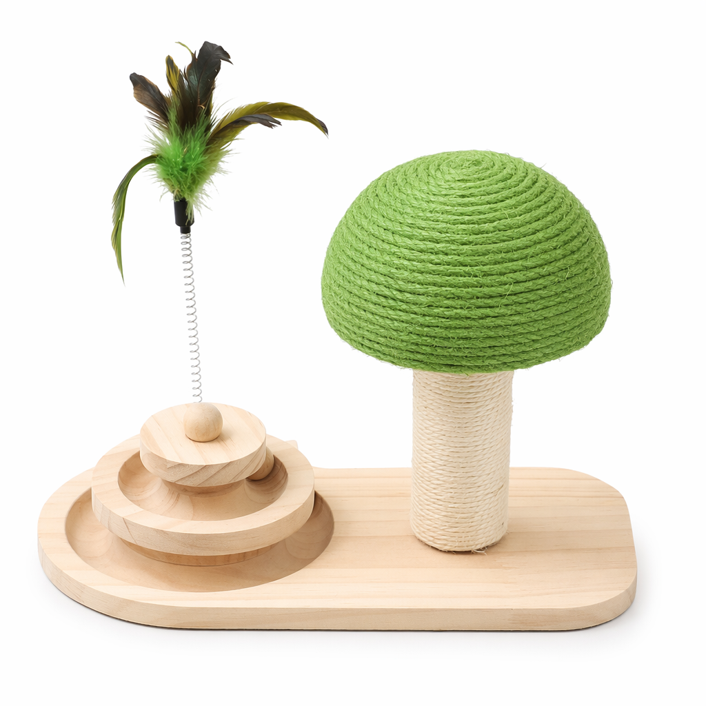 Toy-Infused Pet Tree Scratching Post Default
