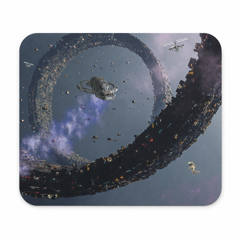 Space Explorer Mouse Pad Default