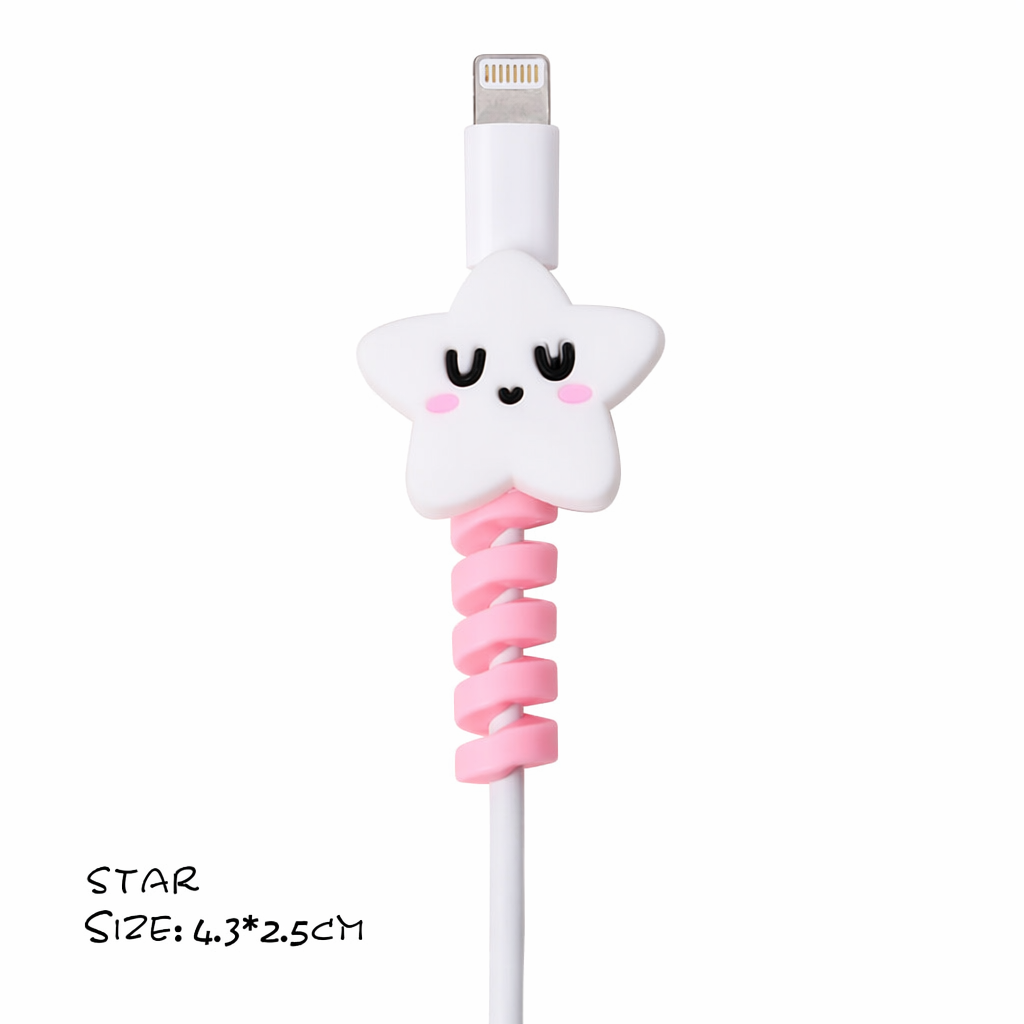 Cartoon Charging Cable Character: Adorable and Functional Star