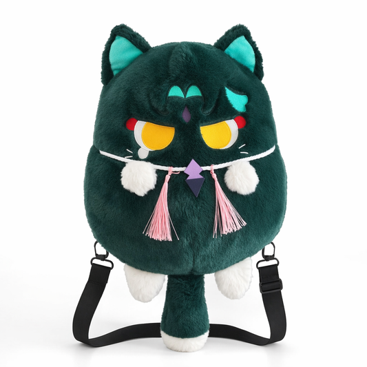Genshin Xiao Cat Backpack: Whimsical, Portable, Captivating Default