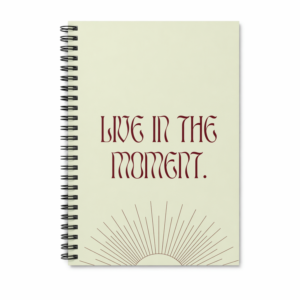 Embrace the Present Spiral Notepad Default