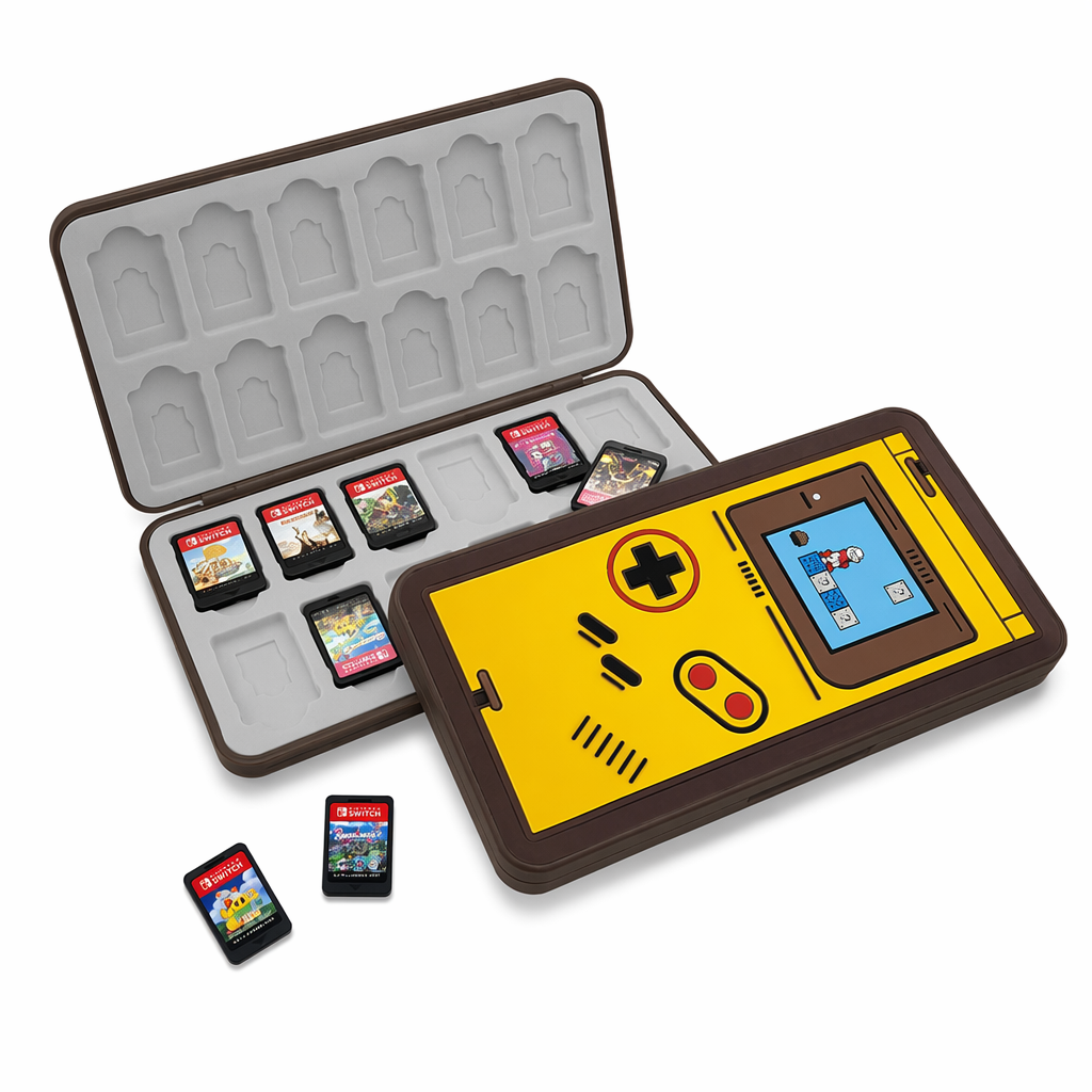 Retro Switch Game Holder with 24 slots A