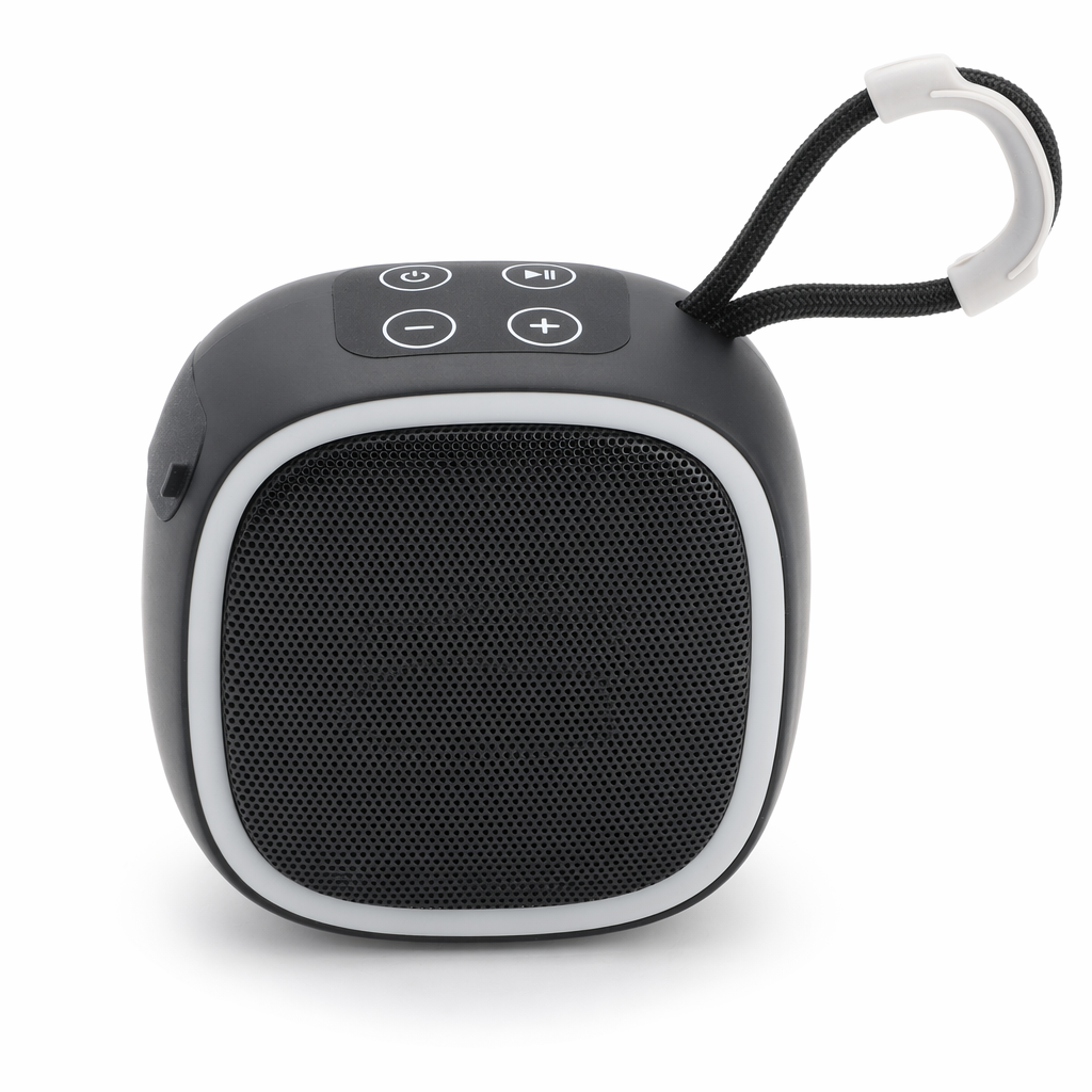 Portable Bluetooth Earbuds with Speakers black