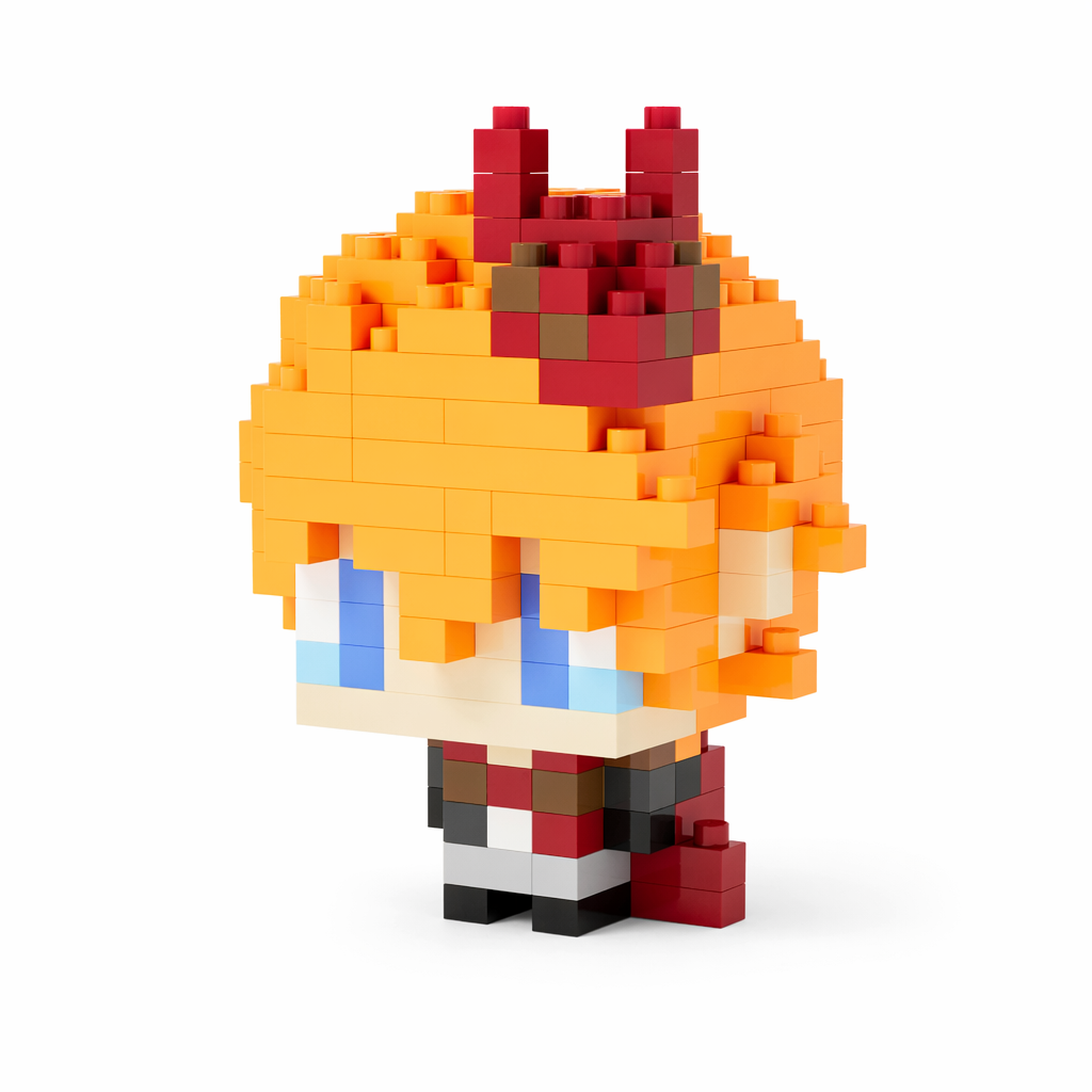 Genshin Impact Character Building Set Childe