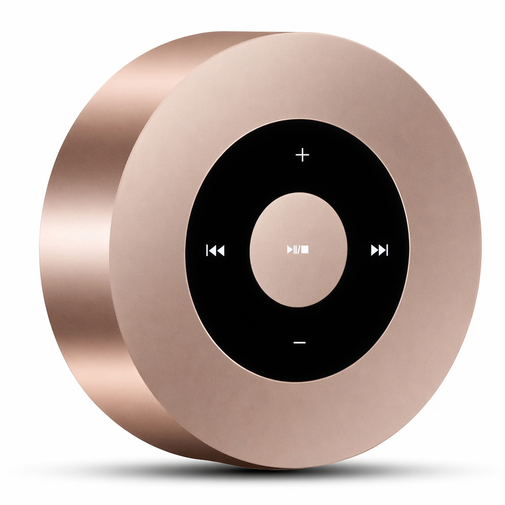 Bluetooth Mini Bass Wireless Speaker Copper