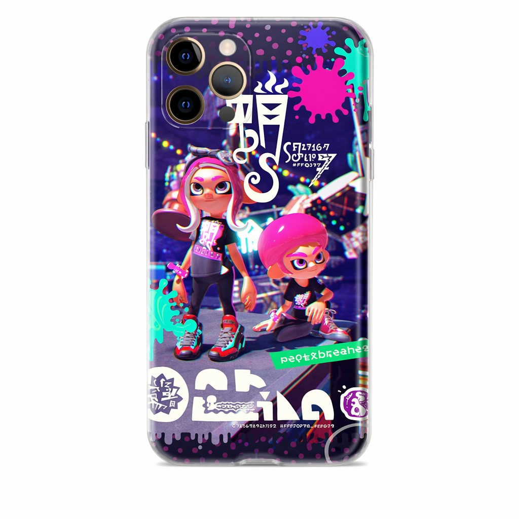 Shock-absorbent Splatoon phone case Default