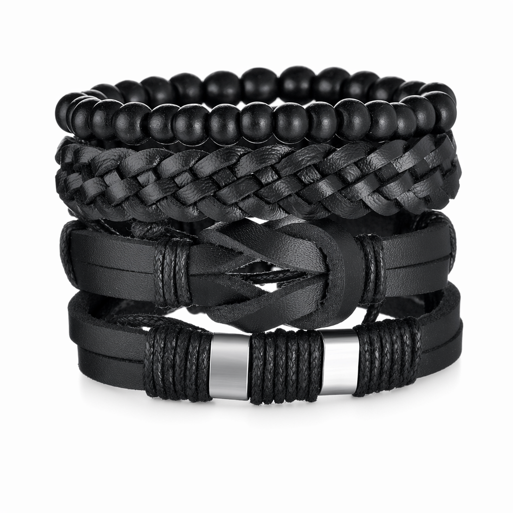 Gothic Layered Bracelet for Men S99B13
