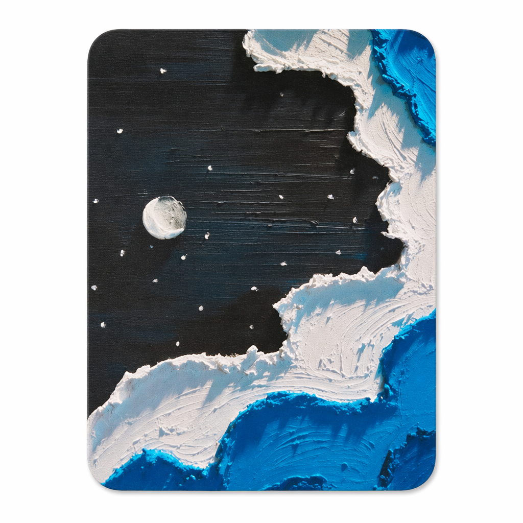 Sky Mouse Pad with 3D Design Dark Night