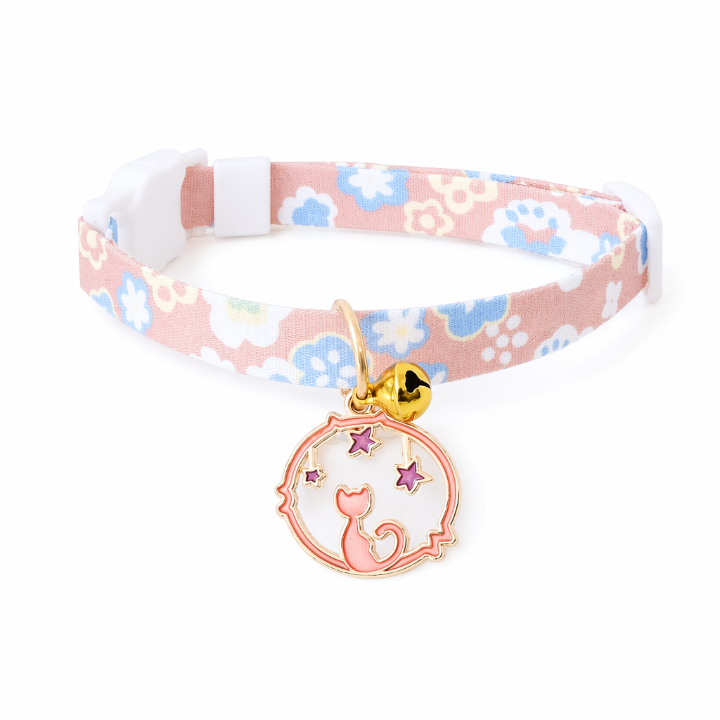 Cute Cat Collars with Astronomy Designs J
