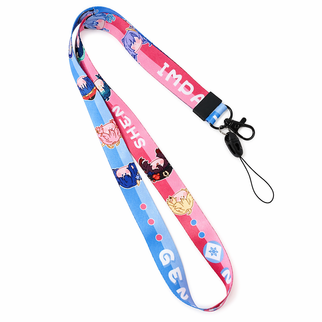 Genshin Impact Phone Lanyards with Art C