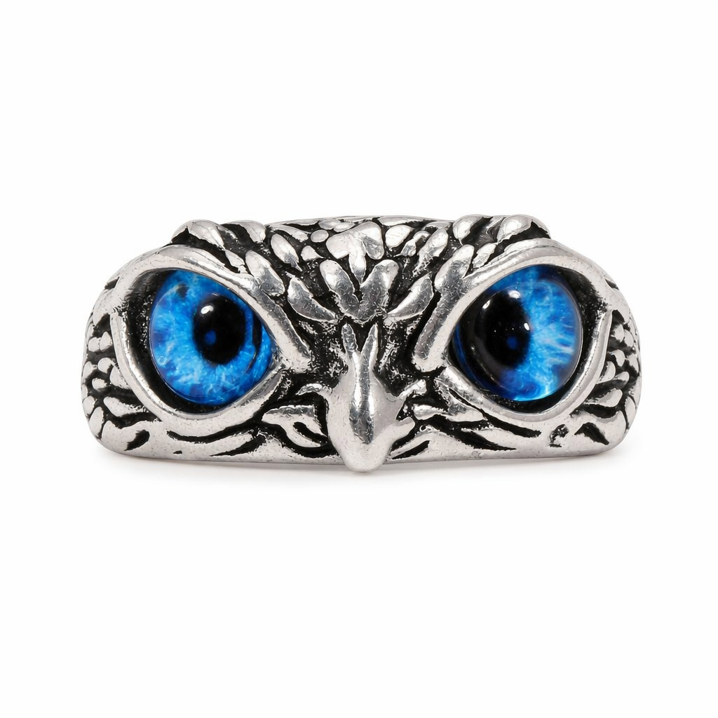 Eye-Emblazoned Claw Ring 9