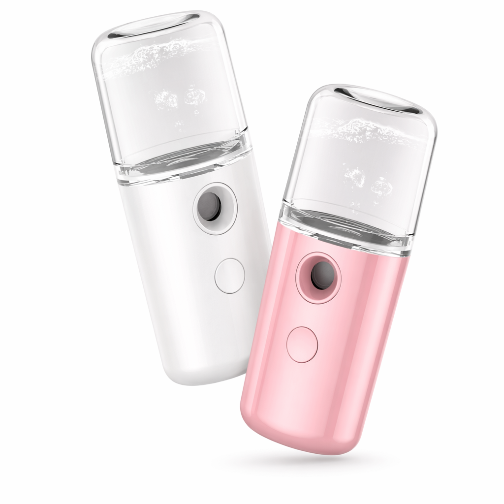 Compact Handheld 30ml Nano Hydrating Mist: A Revised Title Pink