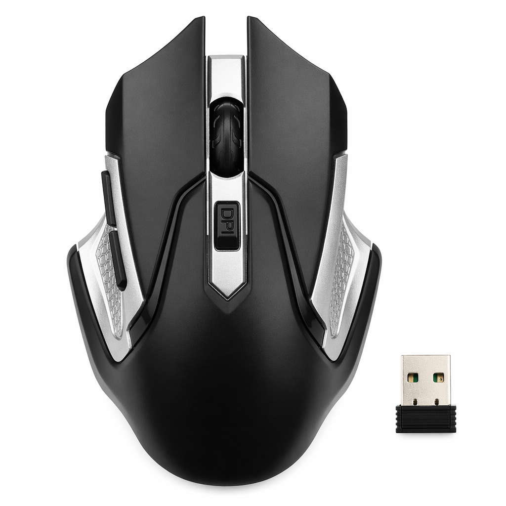 Wireless Gaming Mouse with Optical Sensor 2.4Ghz Default