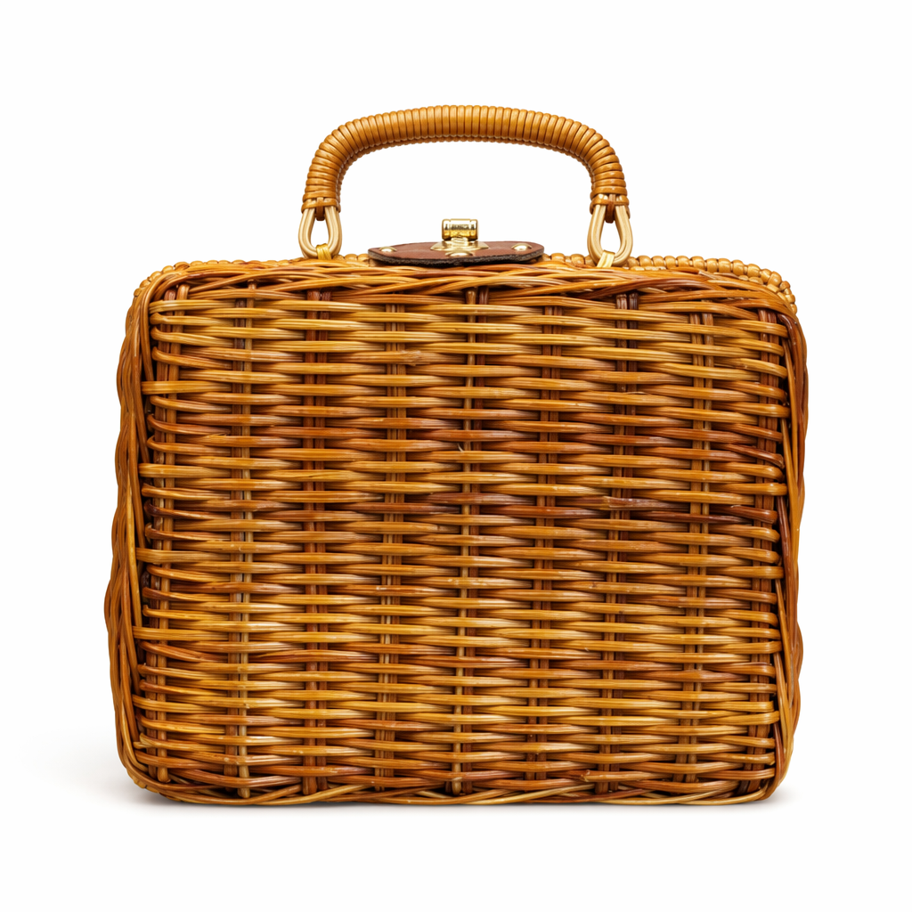 Small Retro Woven Purse Default