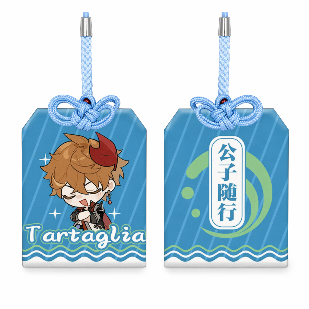 Genshin Impact Omamori Charms for Protection Childe