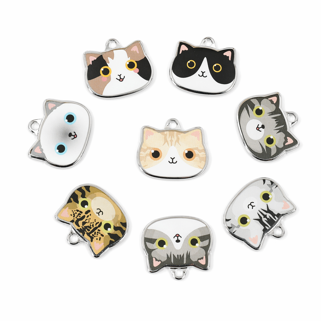 Engraved Cat ID Tags with Free Engraving Default