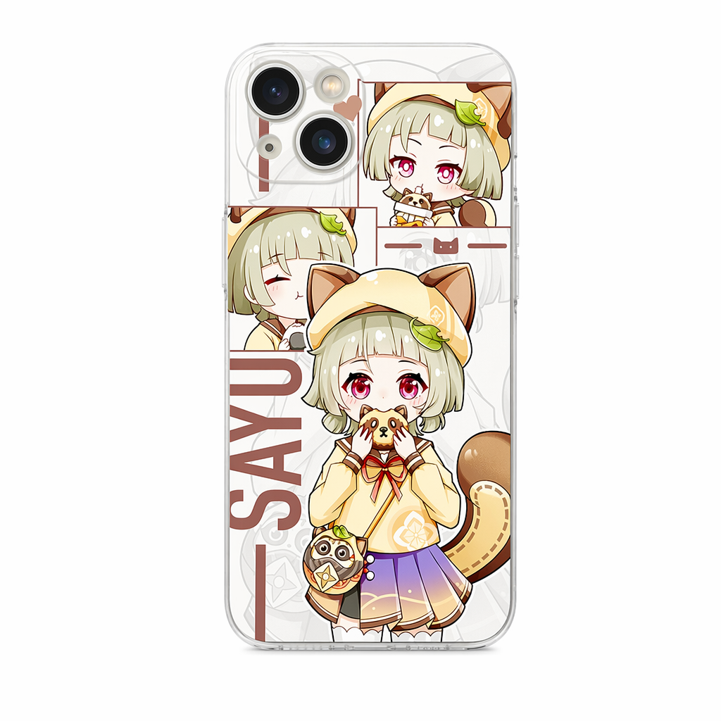 Genshin Impact Animal Ear Phone Cases Sayu