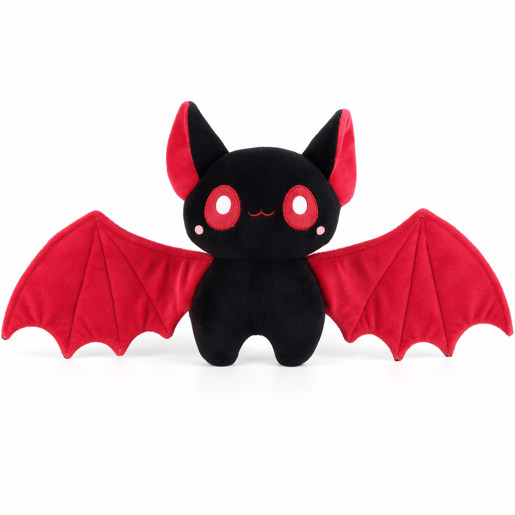 Bat Plush Toy: Cute and Spooky! C