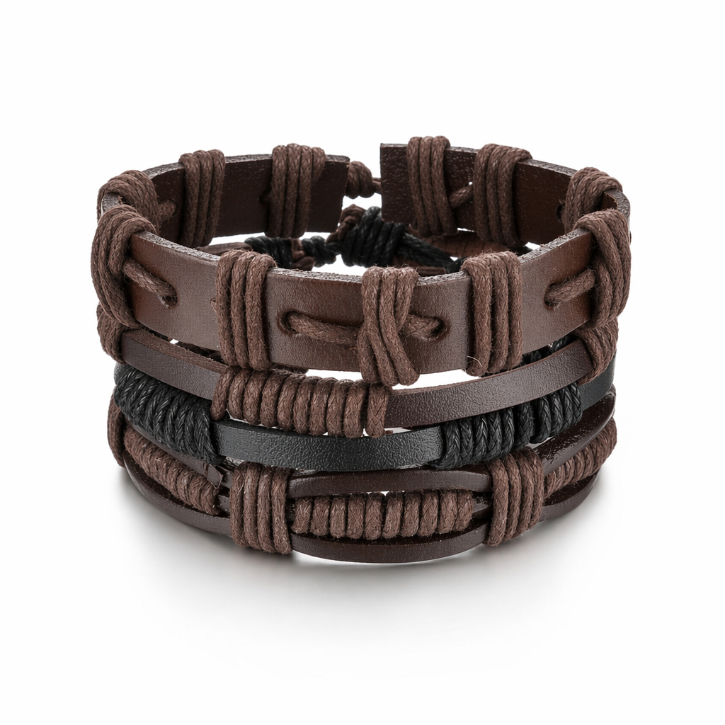 Gothic Layered Bracelet for Men S99B24