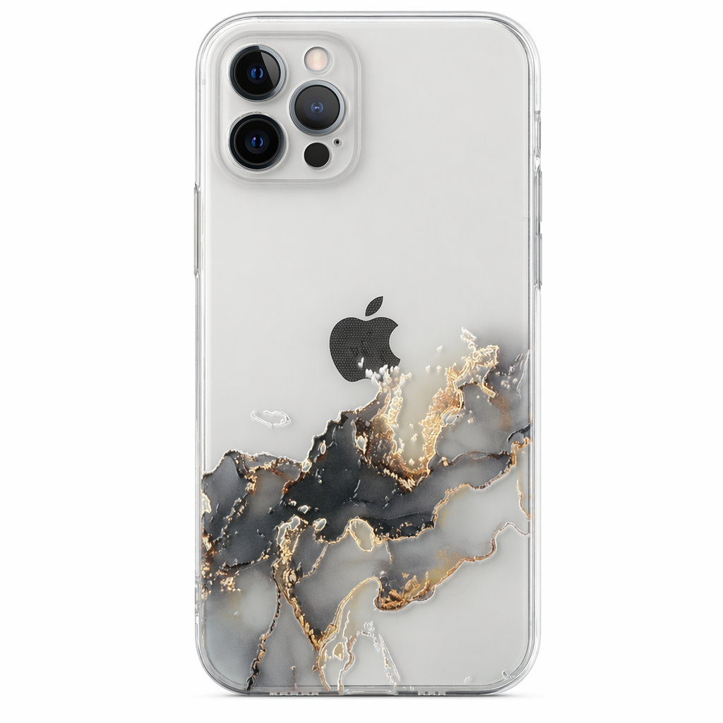 Vibrant Flexible Silicone iPhone Case Gray