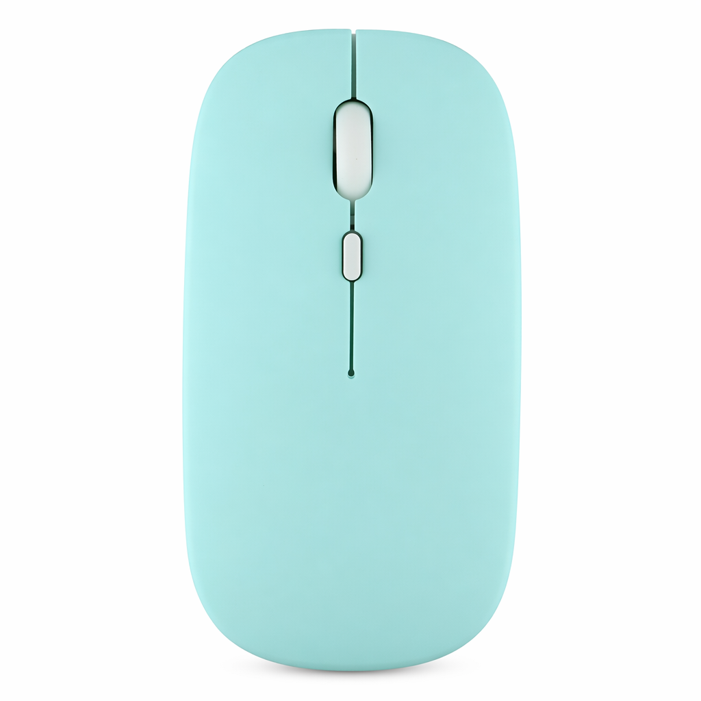 Vibrant Wireless Bluetooth Noiseless Mouse Green