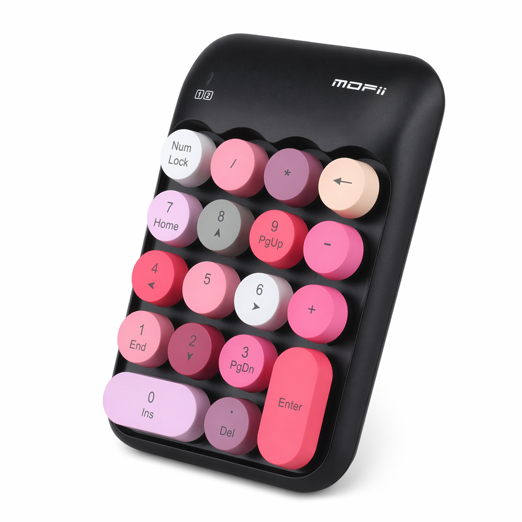 Cute Wireless Numeric Keypad with Nano Receiver Black