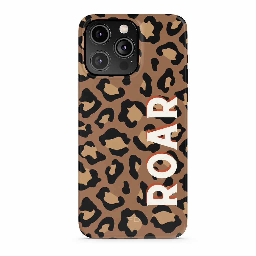 Slim iPhone Case with Leopard Print Design Default