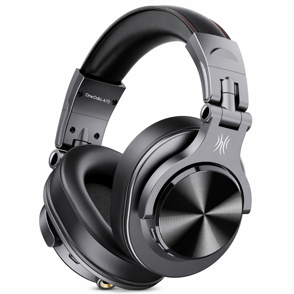 Wireless Fusion Headphones with Bluetooth Connectivity Black