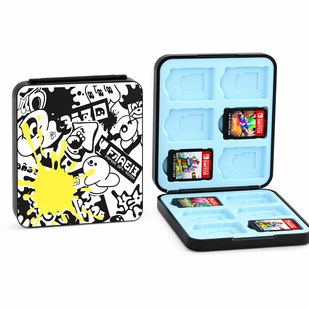 Splatoon Switch Game Holder with Slots B