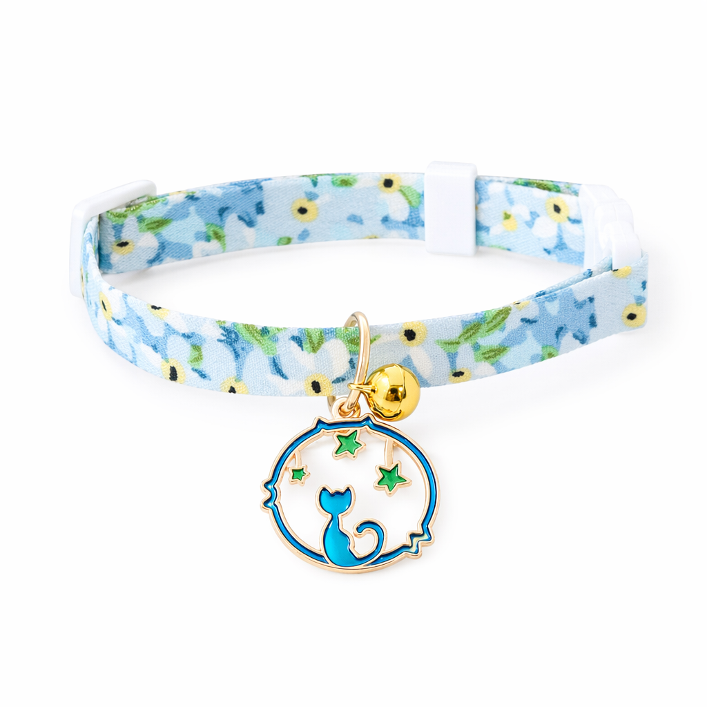 Cute Cat Collars with Astronomy Designs K