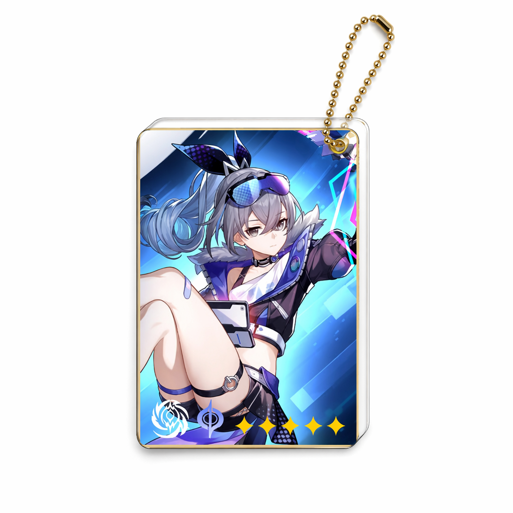 Honkai Star Rail Keychains: Collectible and Durable Silver Wolf