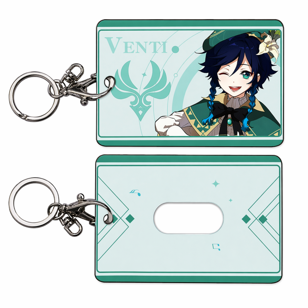 Genshin Impact Card Holders - 6 Designs Venti