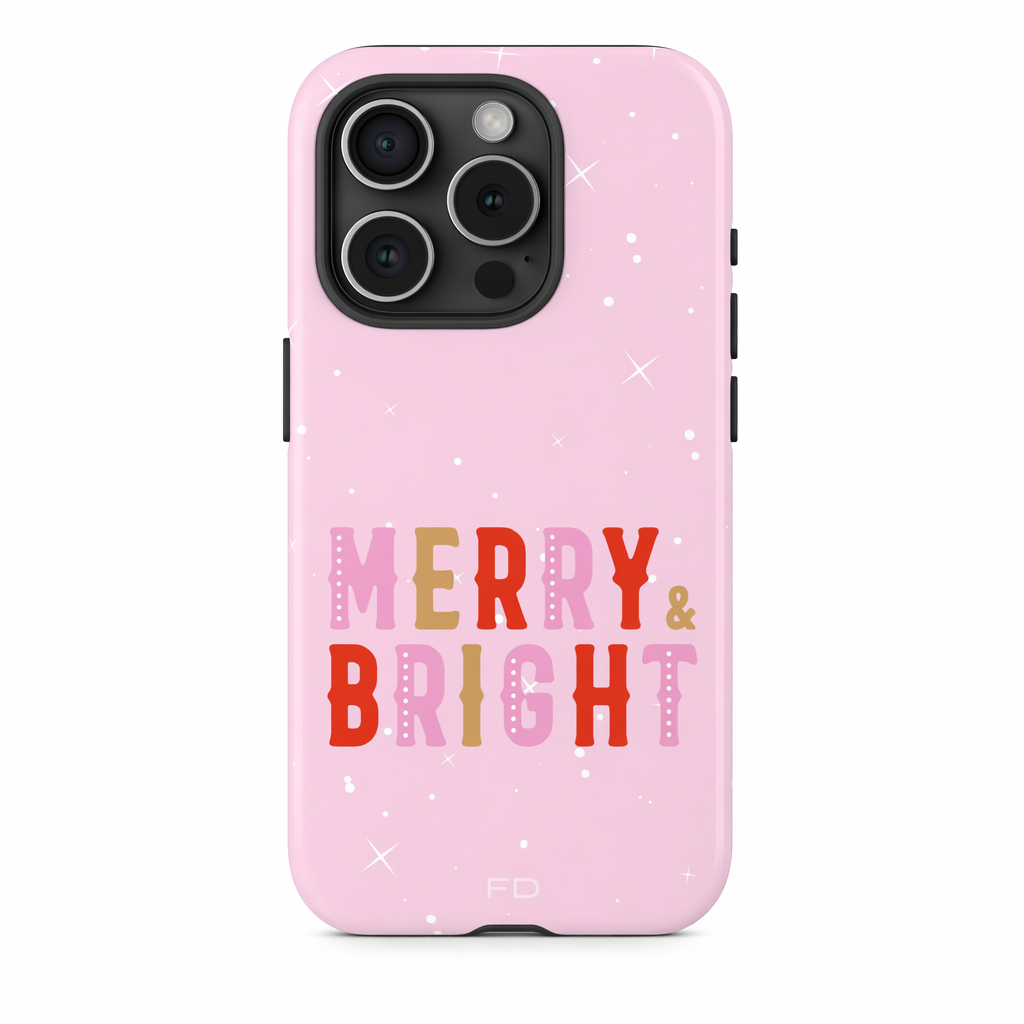 Merry & Bright Durable Case for iPhone Default