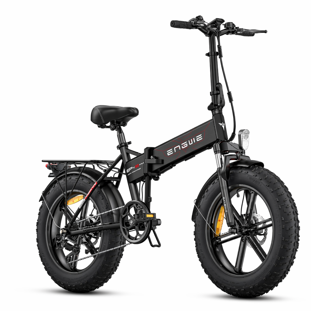 Foldable 750W E-Bike with Shimano 7-Speed Transmission: Unleash Your Speed Black