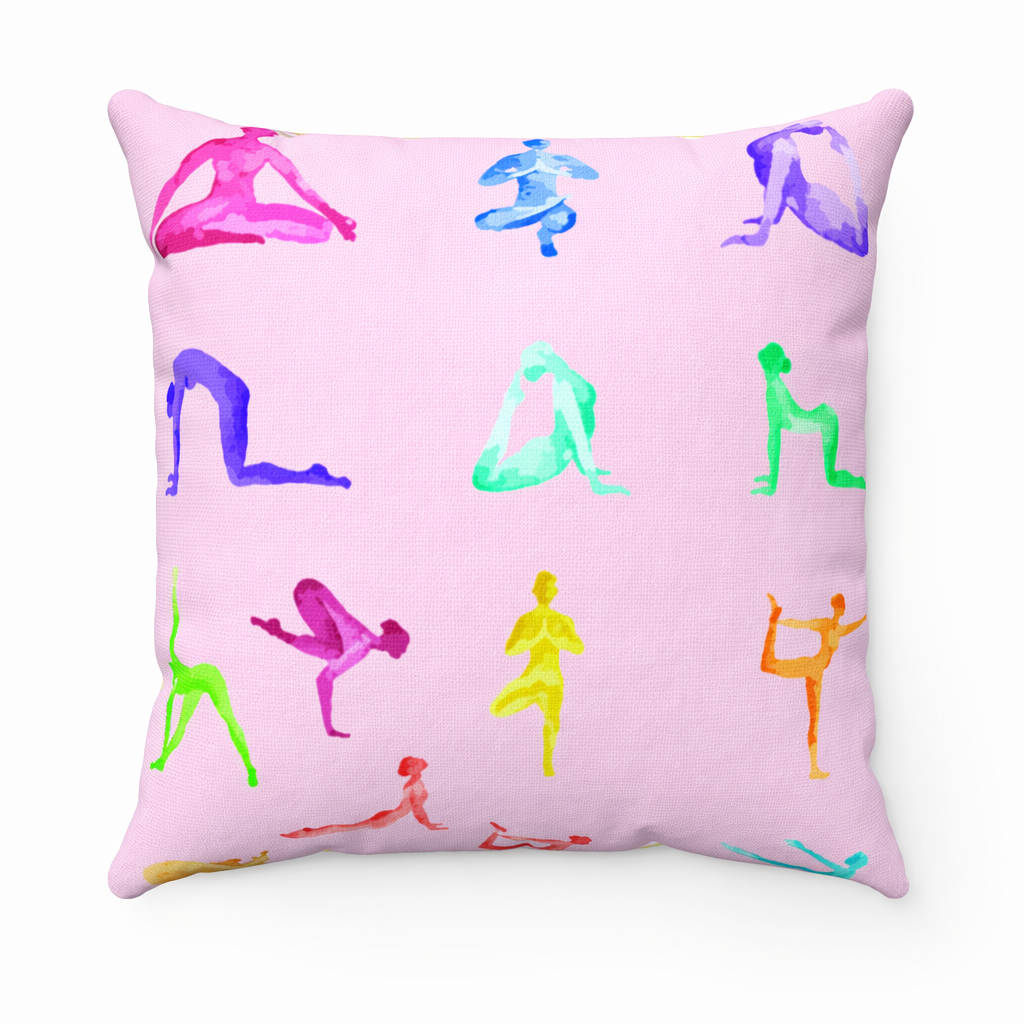 Yoga Haven Square Cushion - Available in 4 Dimensions Default