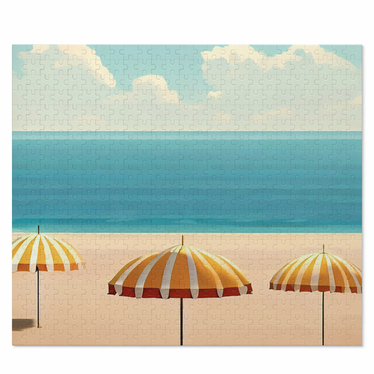 Relaxed Coastal Days Puzzle - 500 Pieces Default